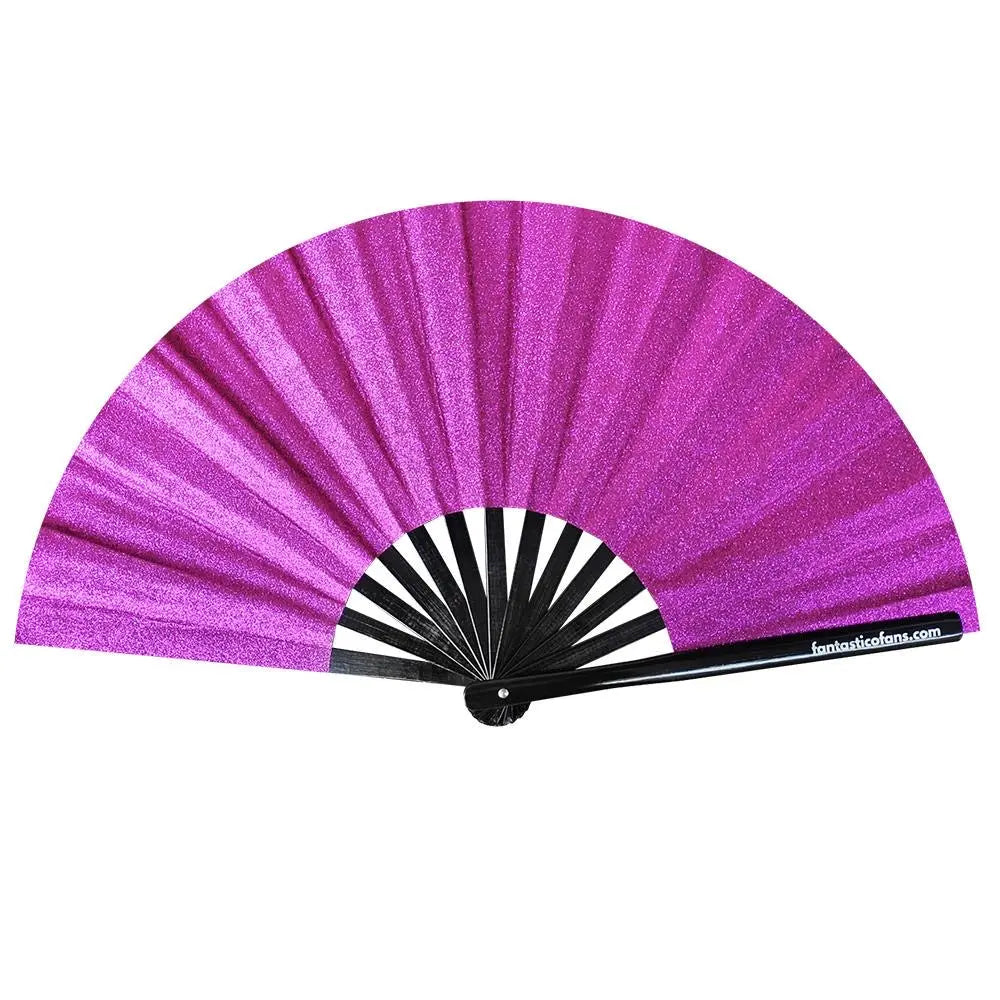 Hot Pink Mega Glitter XL Fan Fantastico Fans