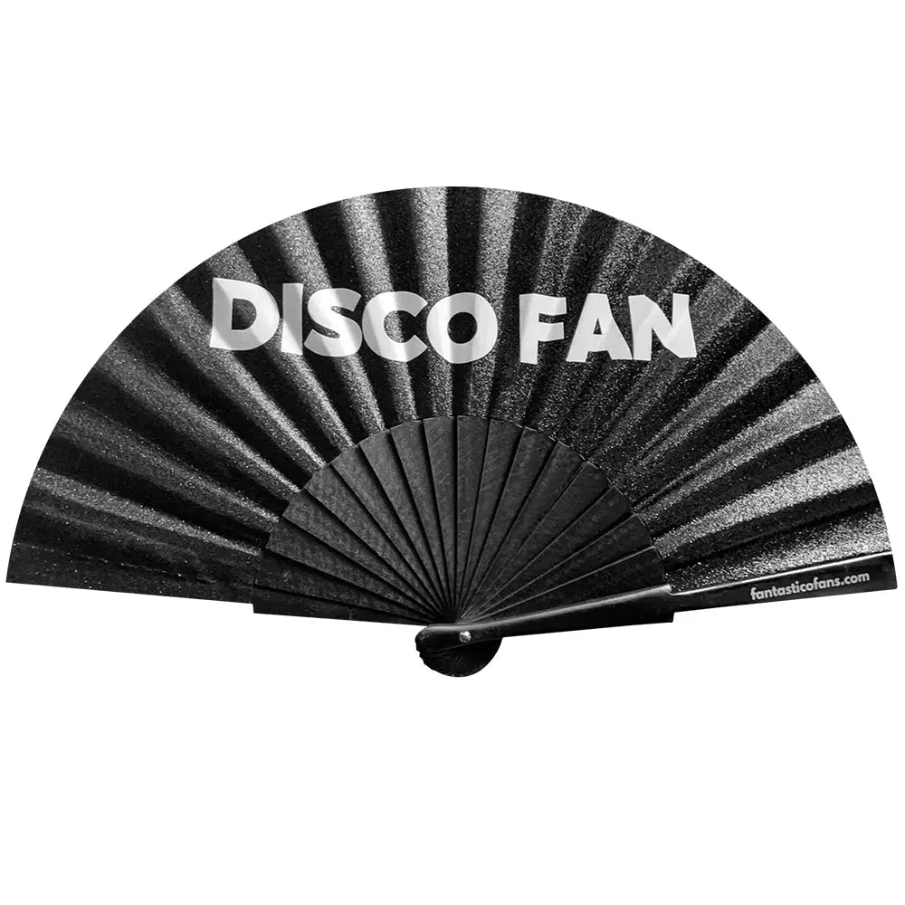 Disco Glitter Fabric 23cm fan