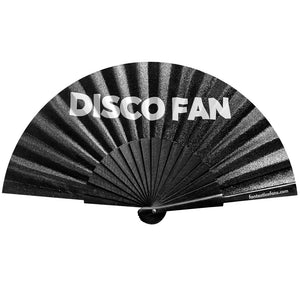 Disco Glitter Fabric 23cm fan Fantastico Fans