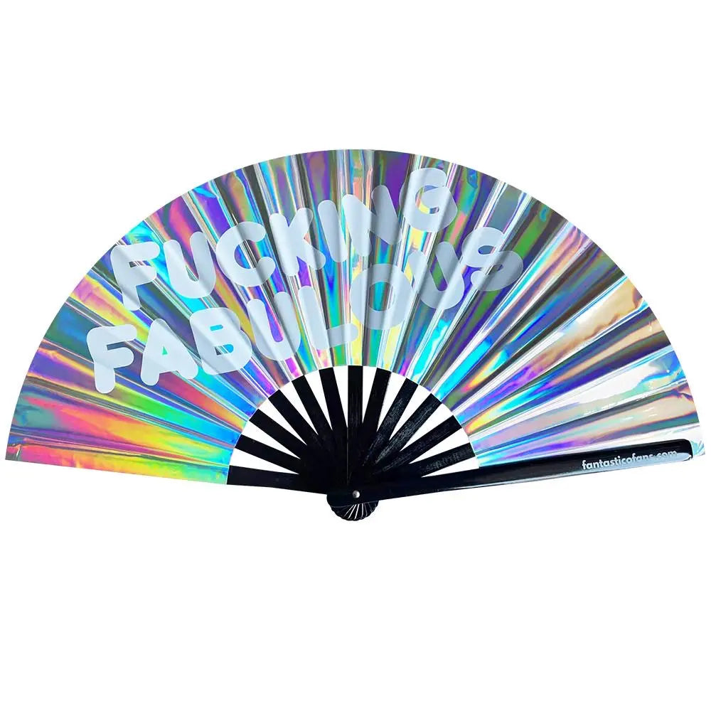 Fucking Fabulous Holographic Fan