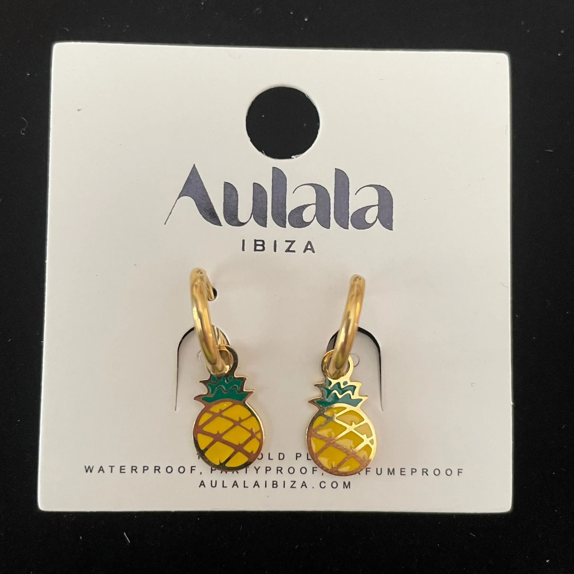 Pineapple Huggie Earring Au La La