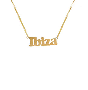 AuLaLa Cheeky Words Necklaces - Ibiza