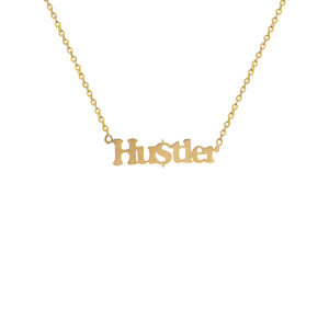 AuLaLa Cheeky Words Necklaces - Hustler