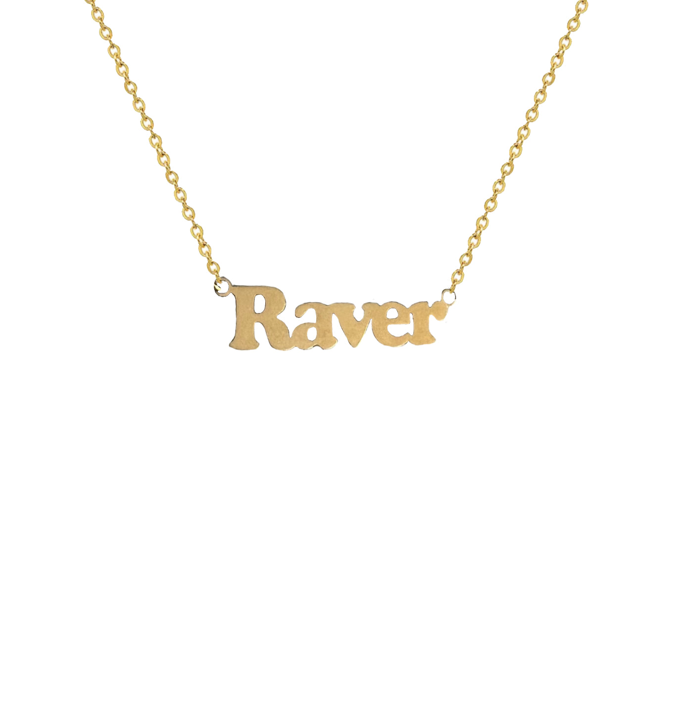AuLaLa Cheeky Words Necklaces - Raver