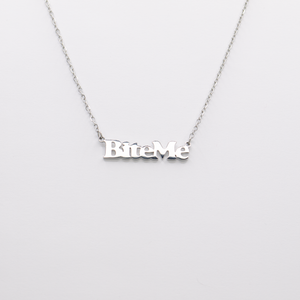 AuLaLa Cheeky Words Necklaces - BiteMe