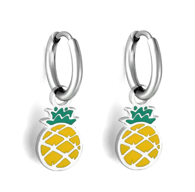 Pineapple Huggie Earring Au La La