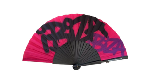 Ibiza Graffiti Pink Fan
